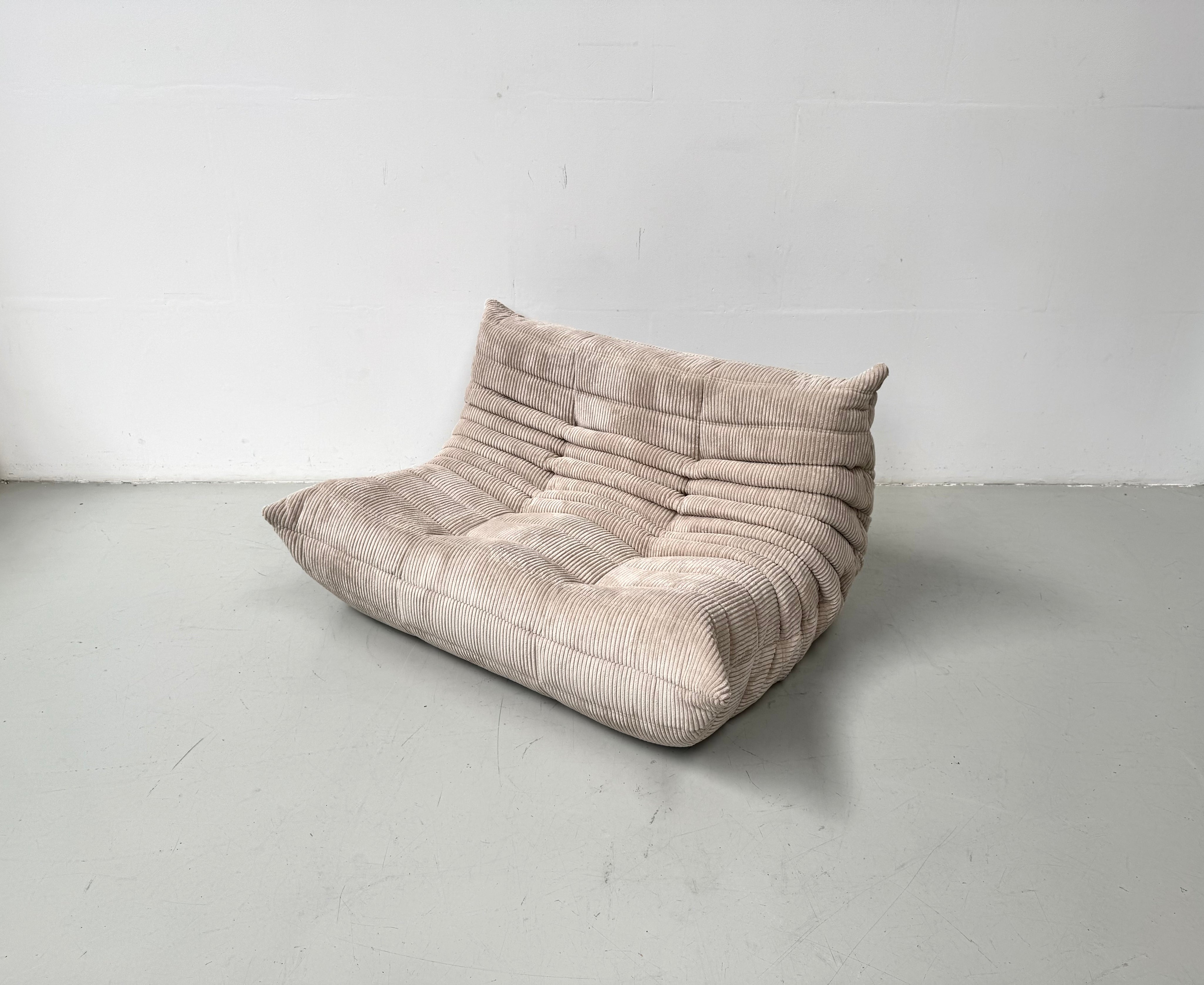 Togo_Sofa_by_Michel_Ducaroy_for_Ligne_Roset,_Restored_Corduroy_Upholstery,_French_Design