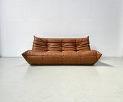 Togo_Sofa_by_Michel_Ducaroy_for_Ligne_Roset,_Restored_Brown_Leather_Upholstery,_French_Design