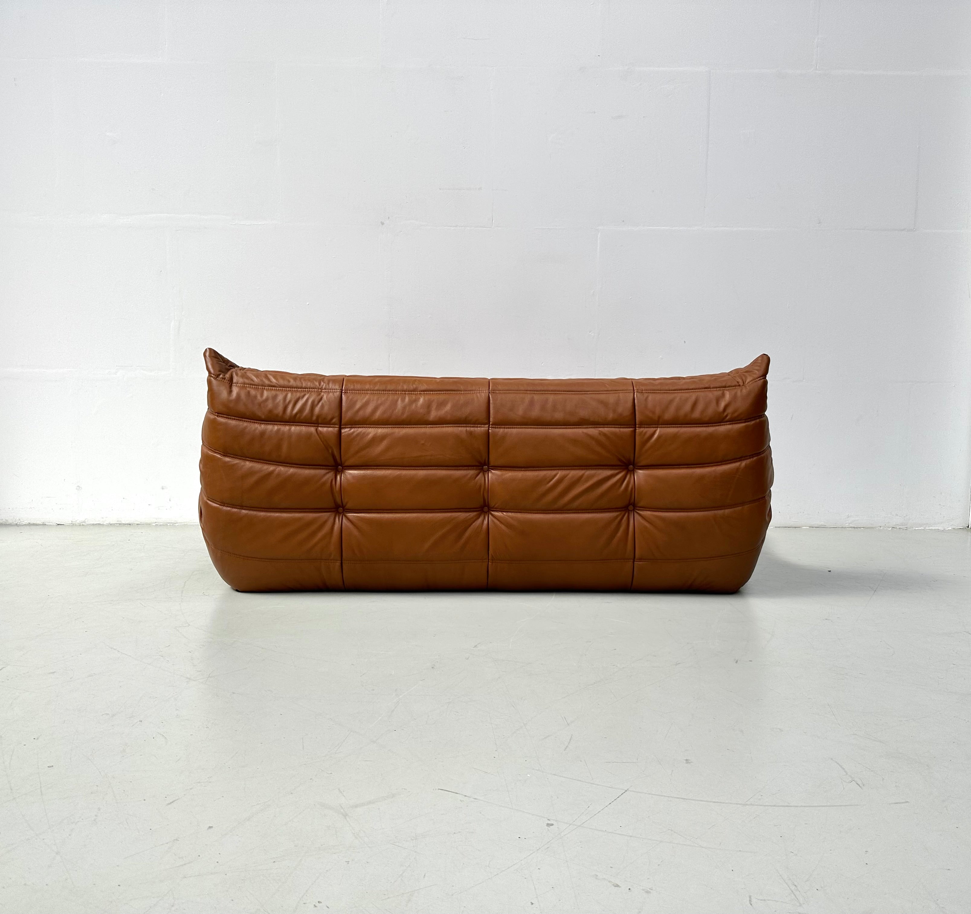 Togo_Sofa_by_Michel_Ducaroy_for_Ligne_Roset,_Restored_Brown_Leather_Upholstery,_French_Design