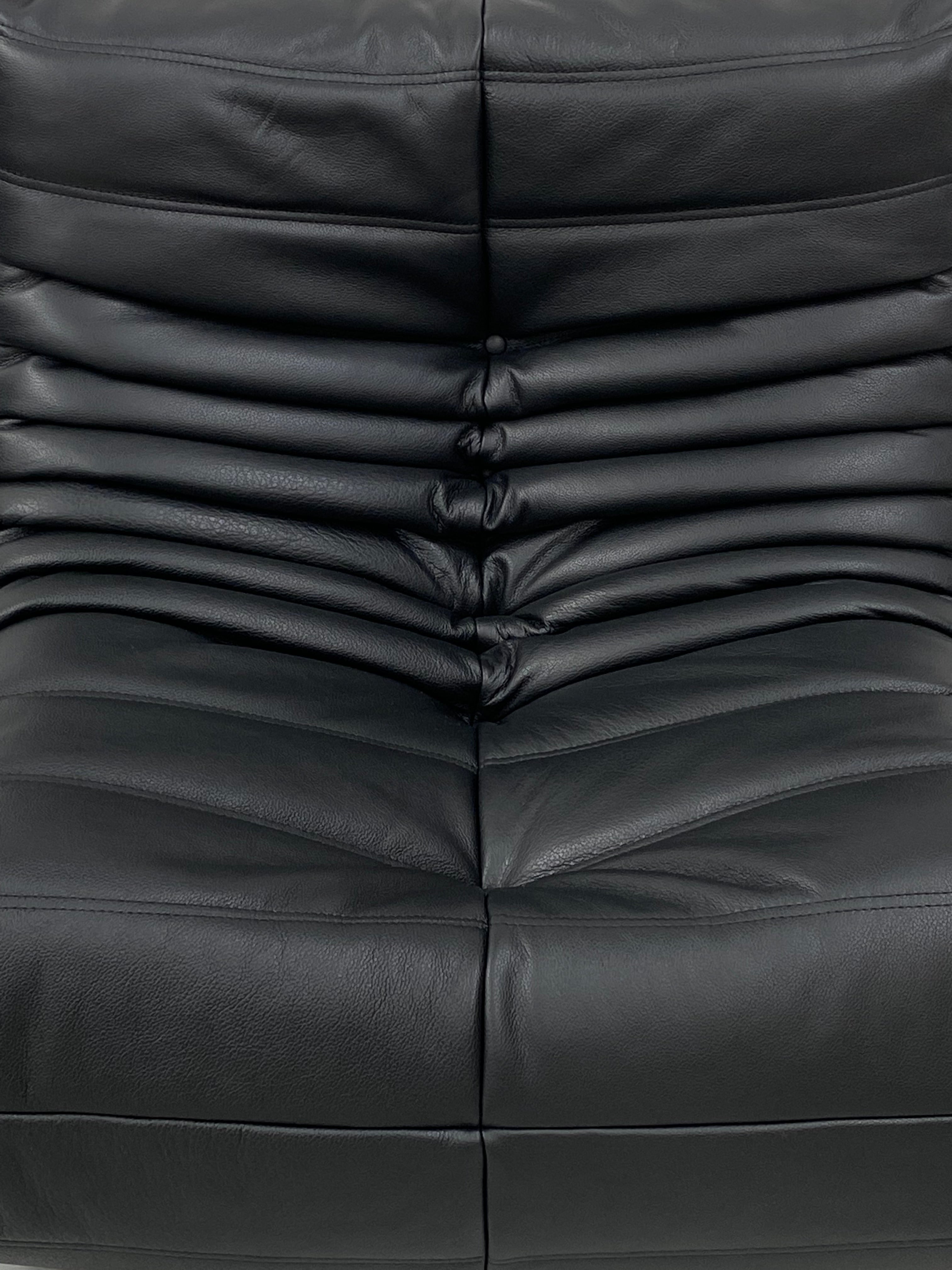 Togo_Lounge_Chair_by_Michel_Ducaroy_for_Ligne_Roset,_Restored_Leather_Upholstery,_French_Design
