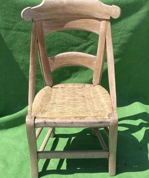 French_Wicker_Dinning_chair,_Rustic_Wabi_Sabi_Style,_Early_20th_Century,_France