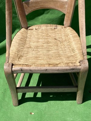 French_Wicker_Dinning_chair,_Rustic_Wabi_Sabi_Style,_Early_20th_Century,_France