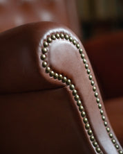 Leather_Armchair_by_Fritz_Hansen_with_Brass_Nail_Trim,_Denmark_1940s–1950s