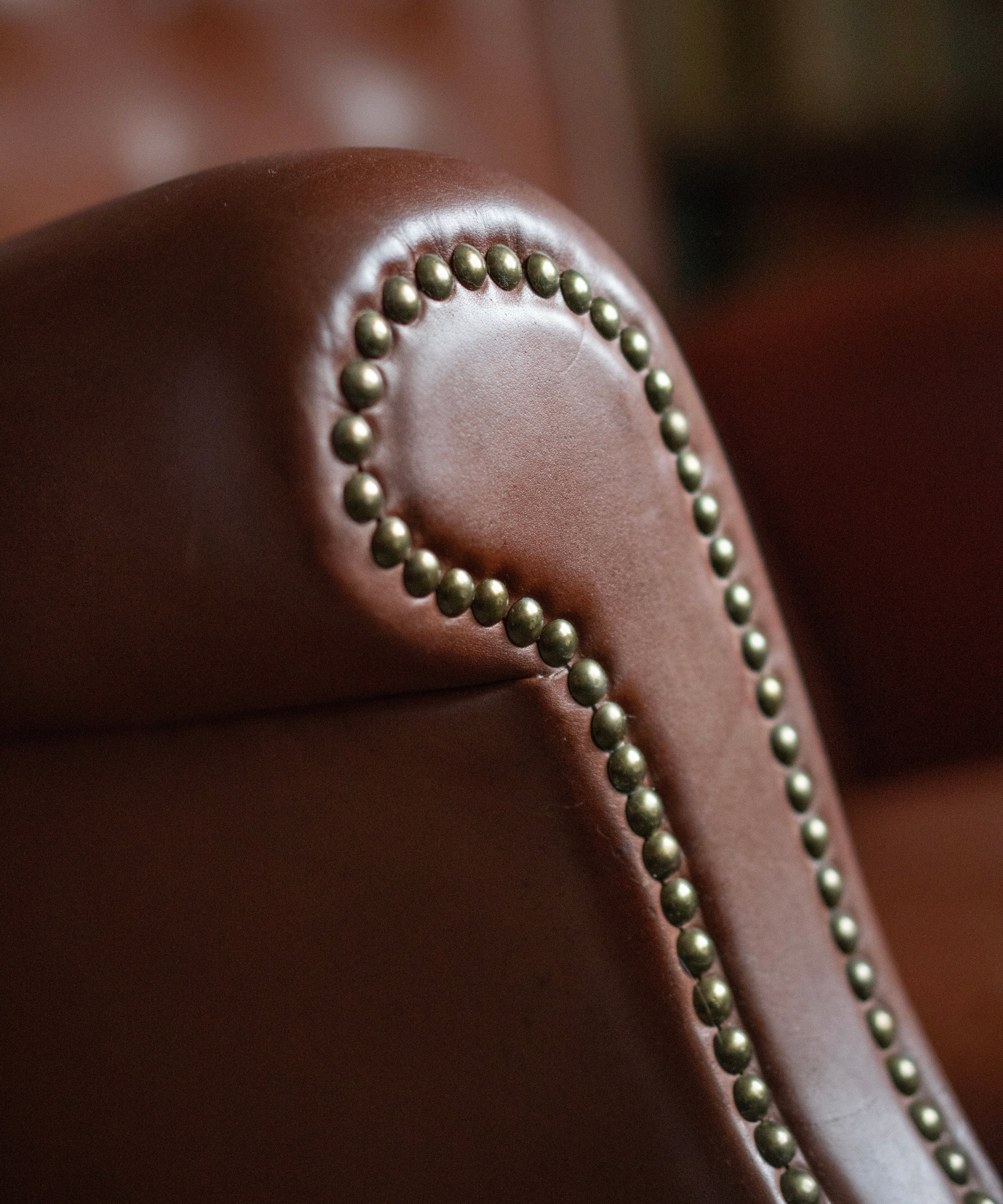Leather_Armchair_by_Fritz_Hansen_with_Brass_Nail_Trim,_Denmark_1940s–1950s