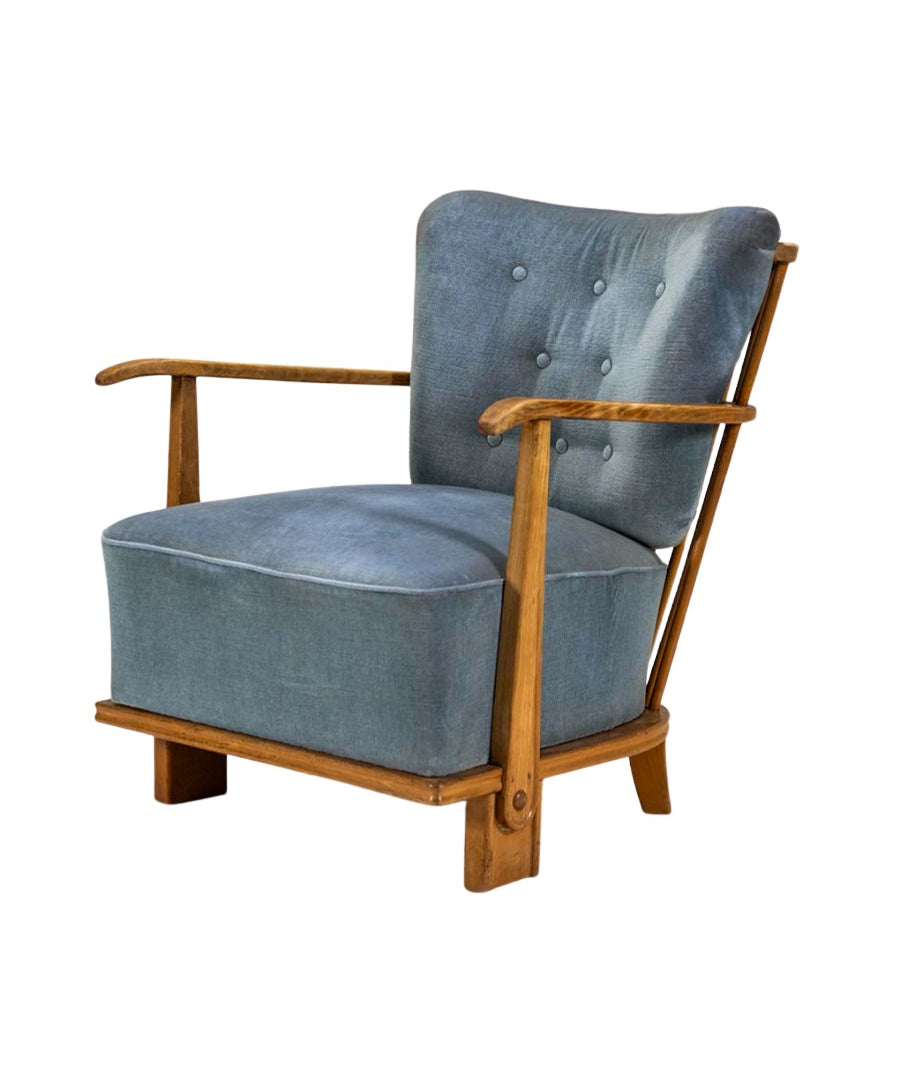 Fritz_Hansen_Model_1590_Lounge_Chair,_Denmark_1940s