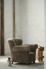 Fritz_Hansen_Pair_of_Danish_Art_Deco_Lounge_Chairs_in_Shearling_Lambswool,_1940s