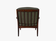 G-Mobel_Easy_Chair_in_Green_Leather_for_Göte_Möbler,_Sweden_1970s