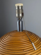Gabriella_Crespi_style_sphere_rattan_table_lamp,_1970s