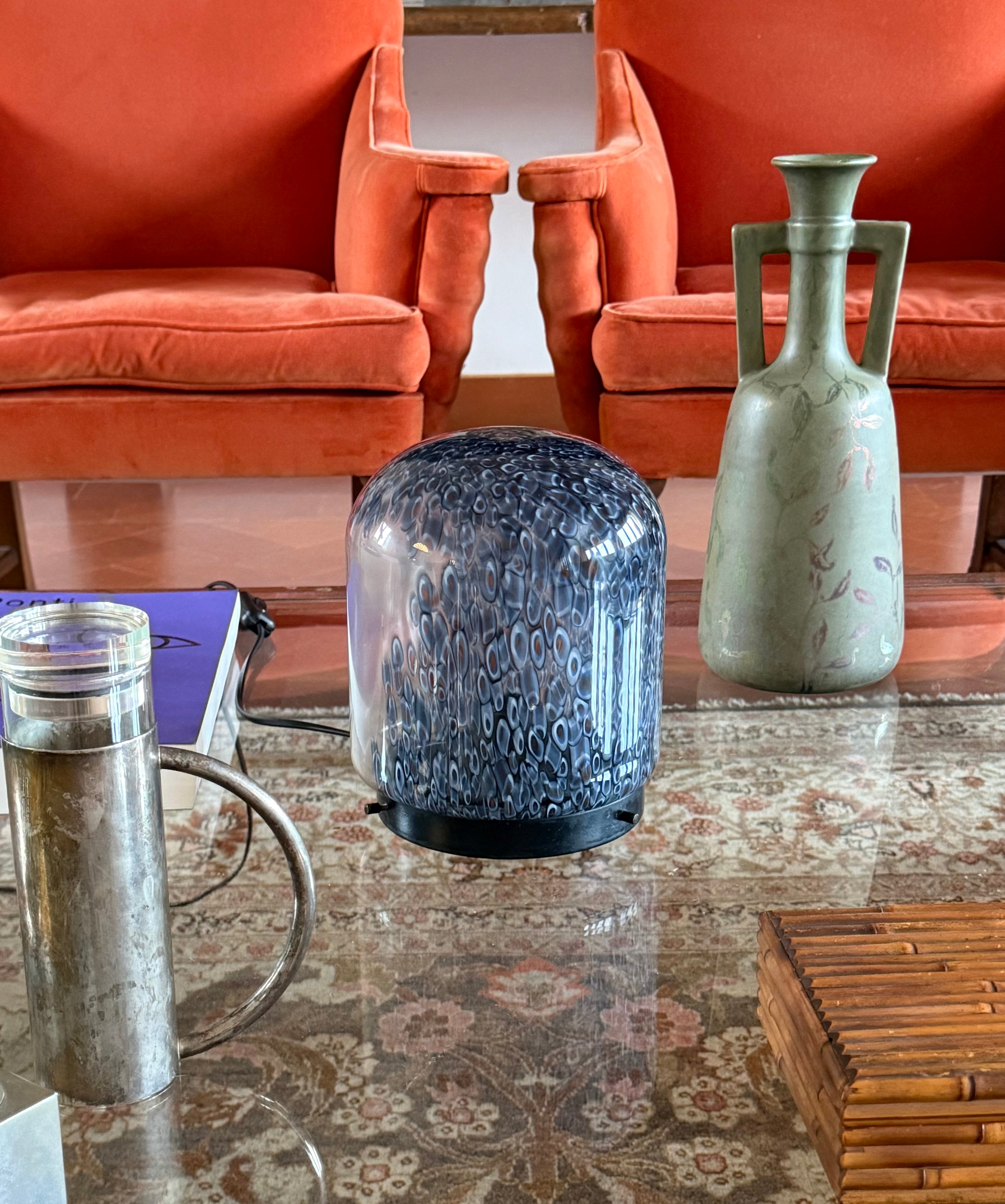 Gae_Aulenti_Neverrino_Murano_Glass_Table_Lamp_for_Vistosi,_1970s