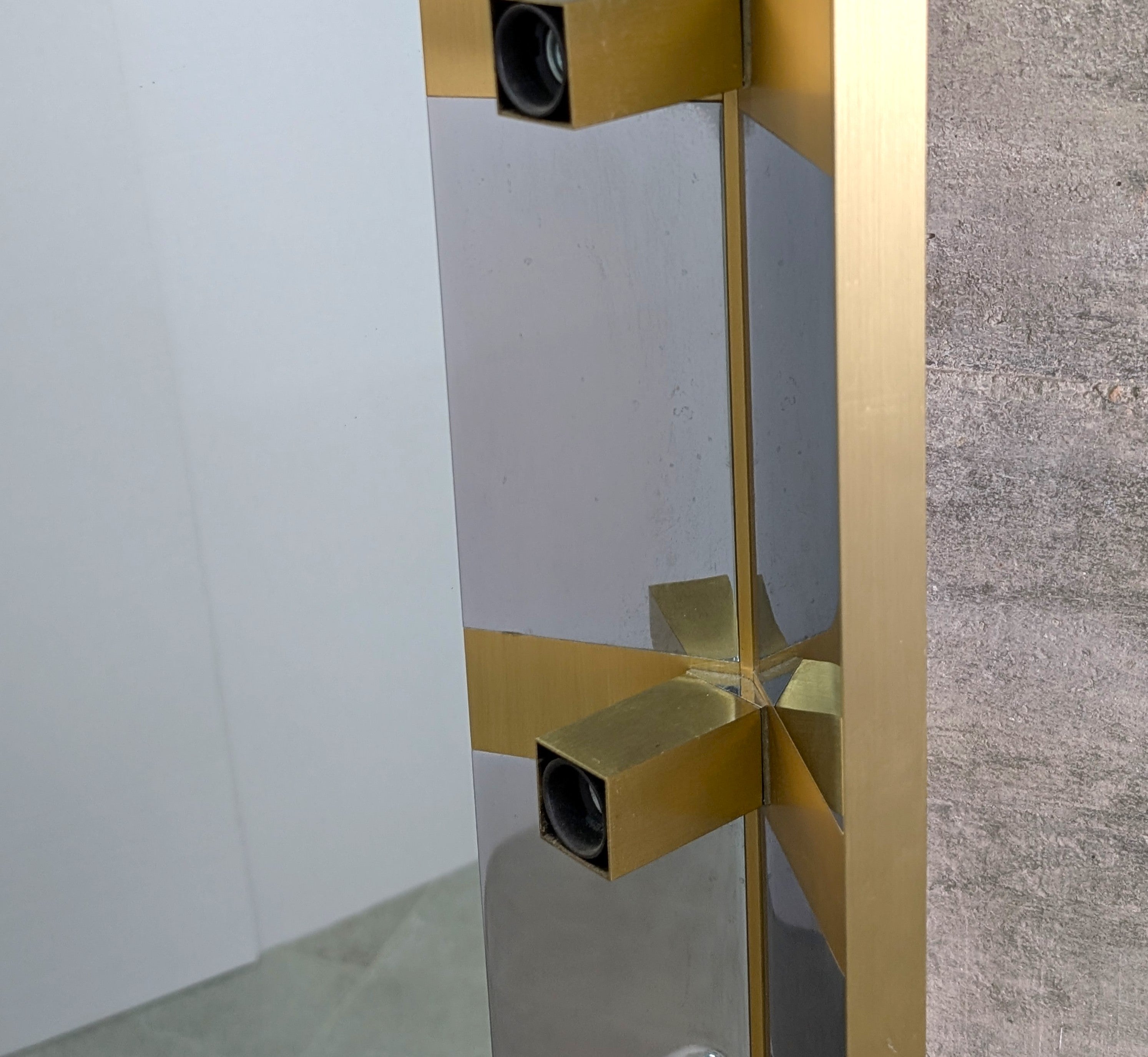 SEO_Product_Title_Gaetano_Sciolari_Illuminated_Vanity_Wall_Mirror_in_Brass_and_Chrome,_Italy,_1970s