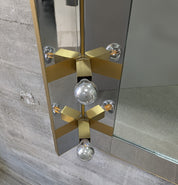 SEO_Product_Title_Gaetano_Sciolari_Illuminated_Vanity_Wall_Mirror_in_Brass_and_Chrome,_Italy,_1970s