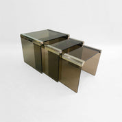 Set_of_3_T35_Smoked_Glass_Nesting_Side_Tables_Italian_Chrome_Coffee_Sofa_by_Gallotti_&_Radice