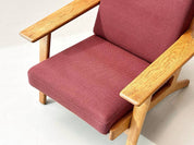 GE_290_Easy_Chair_armchair_by_Hans_J._Wegner_for_Getama,_1950s