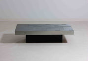 Geometric_Brushed_Aluminium_Coffee_Table_with_Patchwork_Top,_1970s