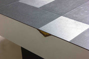 Geometric_Brushed_Aluminium_Coffee_Table_with_Patchwork_Top,_1970s