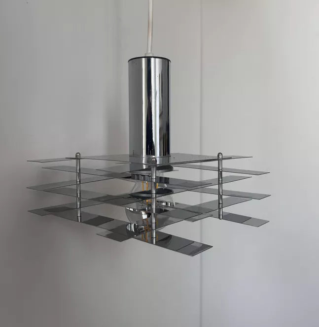 Geometric_Chrome_Pendant_Lamp,_France_1960s
