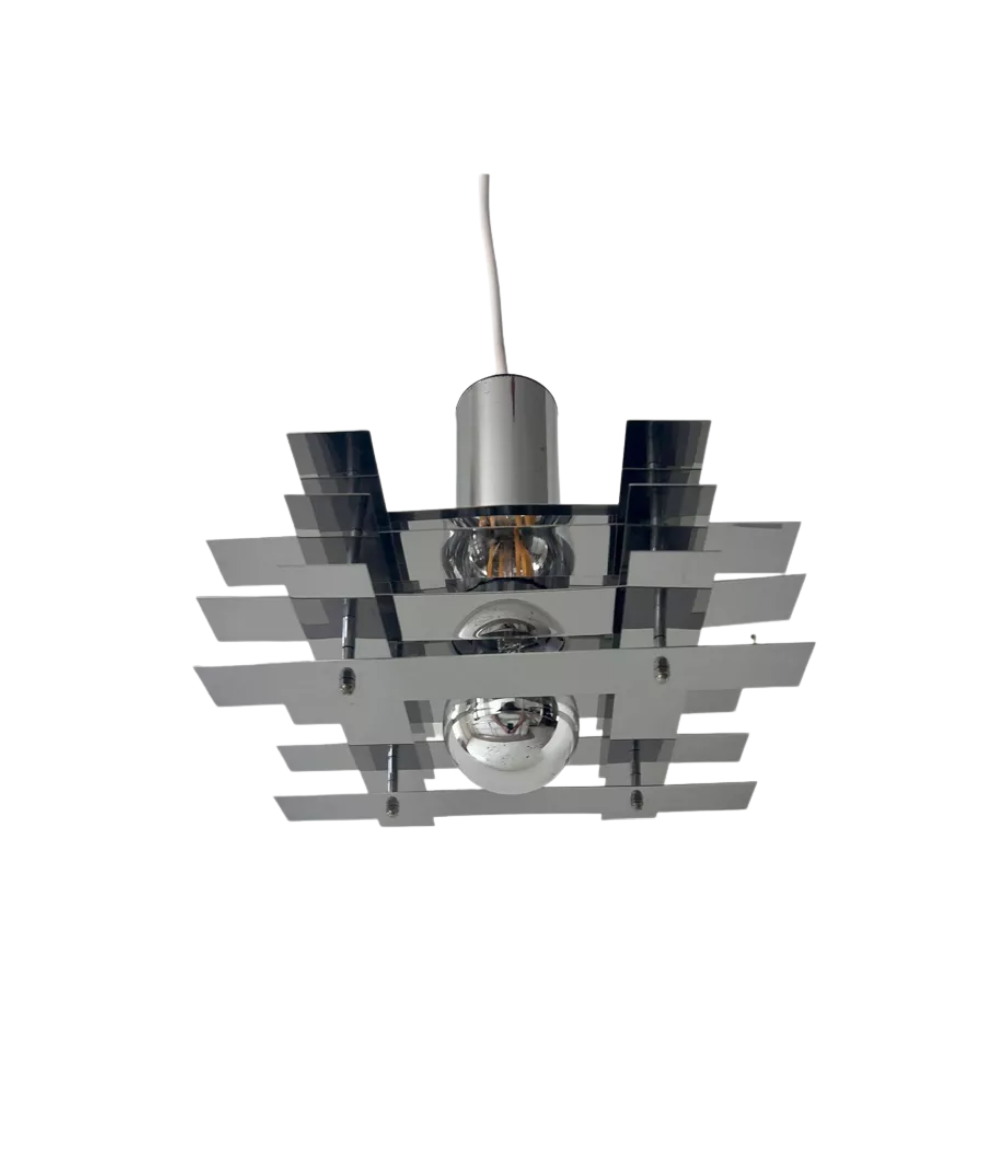 Geometric_Chrome_Pendant_Lamp,_France_1960s