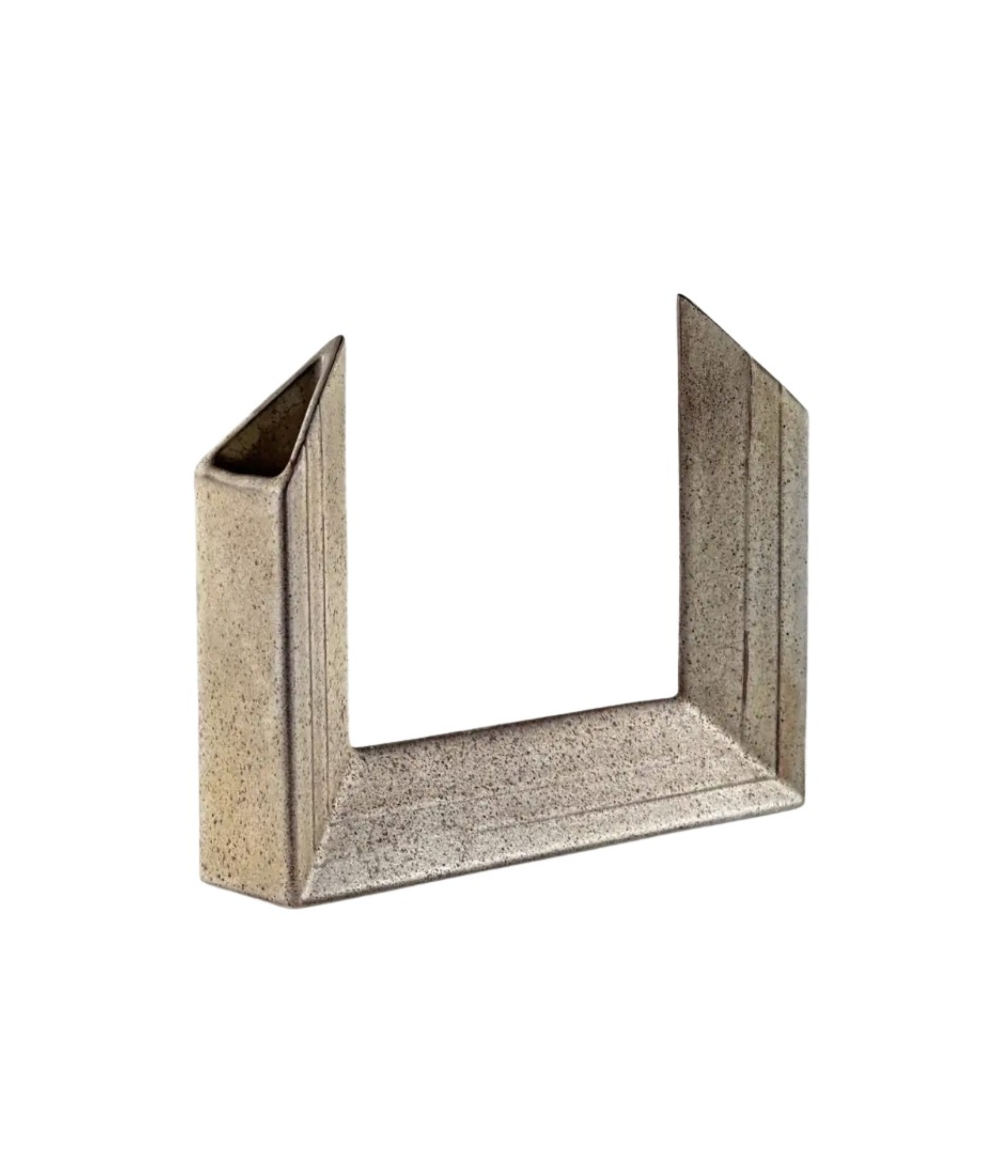 Geometric_Industrial_Ceramic_Vase_by_Alessio_Tasca,_Italy,_Mid-Century_Modern