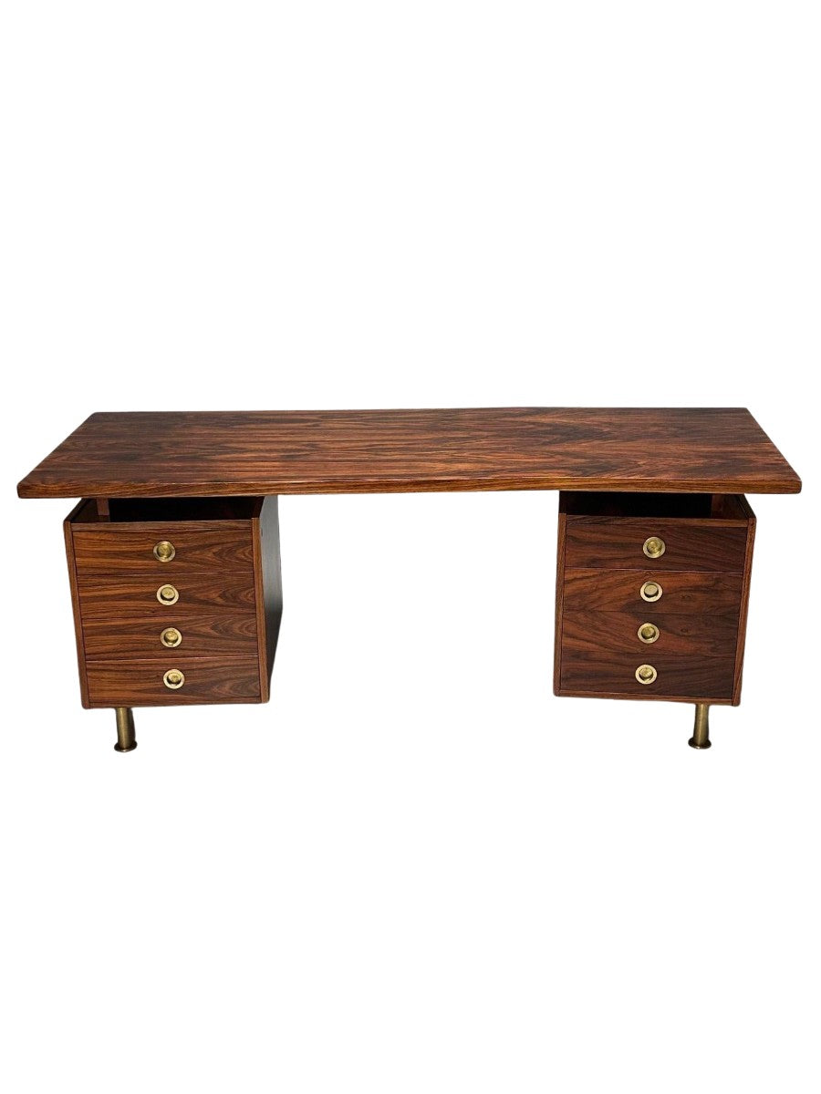 George_Coslin_Arredamenti_Rosewood_Writing_Desk_1960s_Italy
