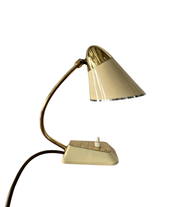 German_Modernist_Table_Lamp_in_Bakelite_and_Brass,_Germany,_1940s