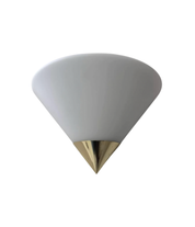German_Opaline_and_Solid_Brass_Wall_Light,_1980s