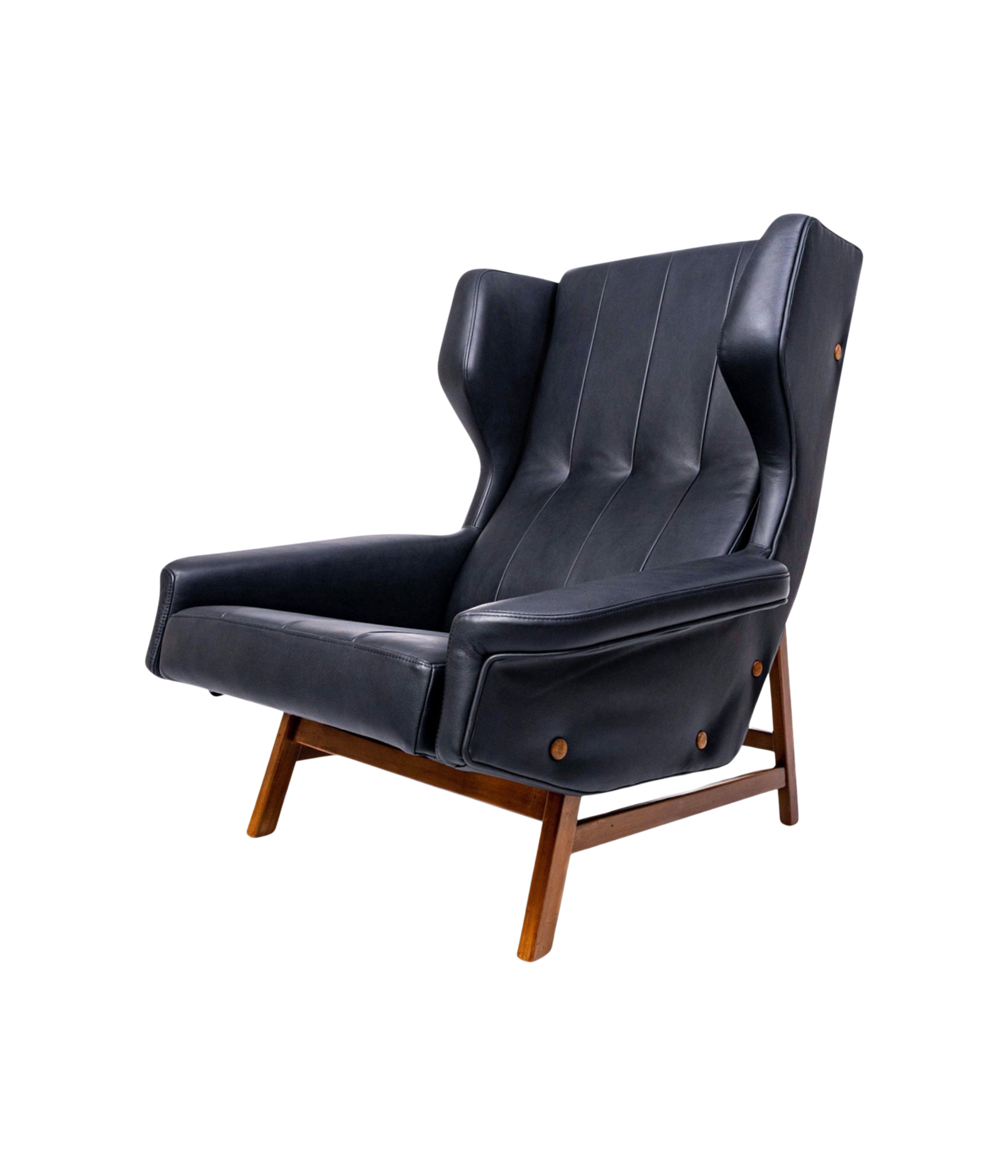 Gianfranco_Frattini_Model_877_“Giulia”_Wingback_Armchair_for_Cassina,_1950s