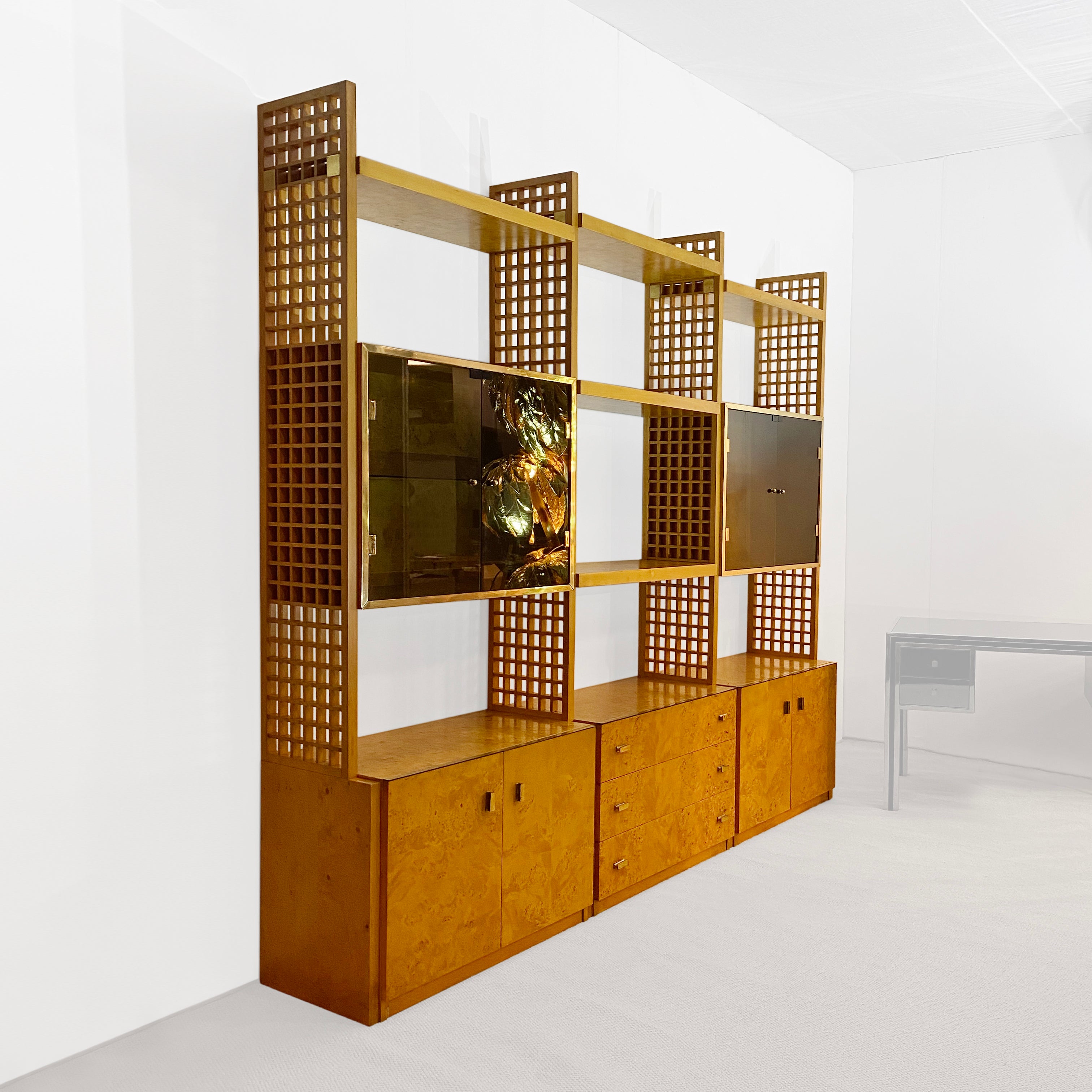 Gianluigi_Gorgoni_Display_Unit_Drawers_Storage_Cabinet,_1970s