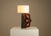 Gianni_Pinna_Table_Lamp_in_Wood_with_Green,_Italy_1970s