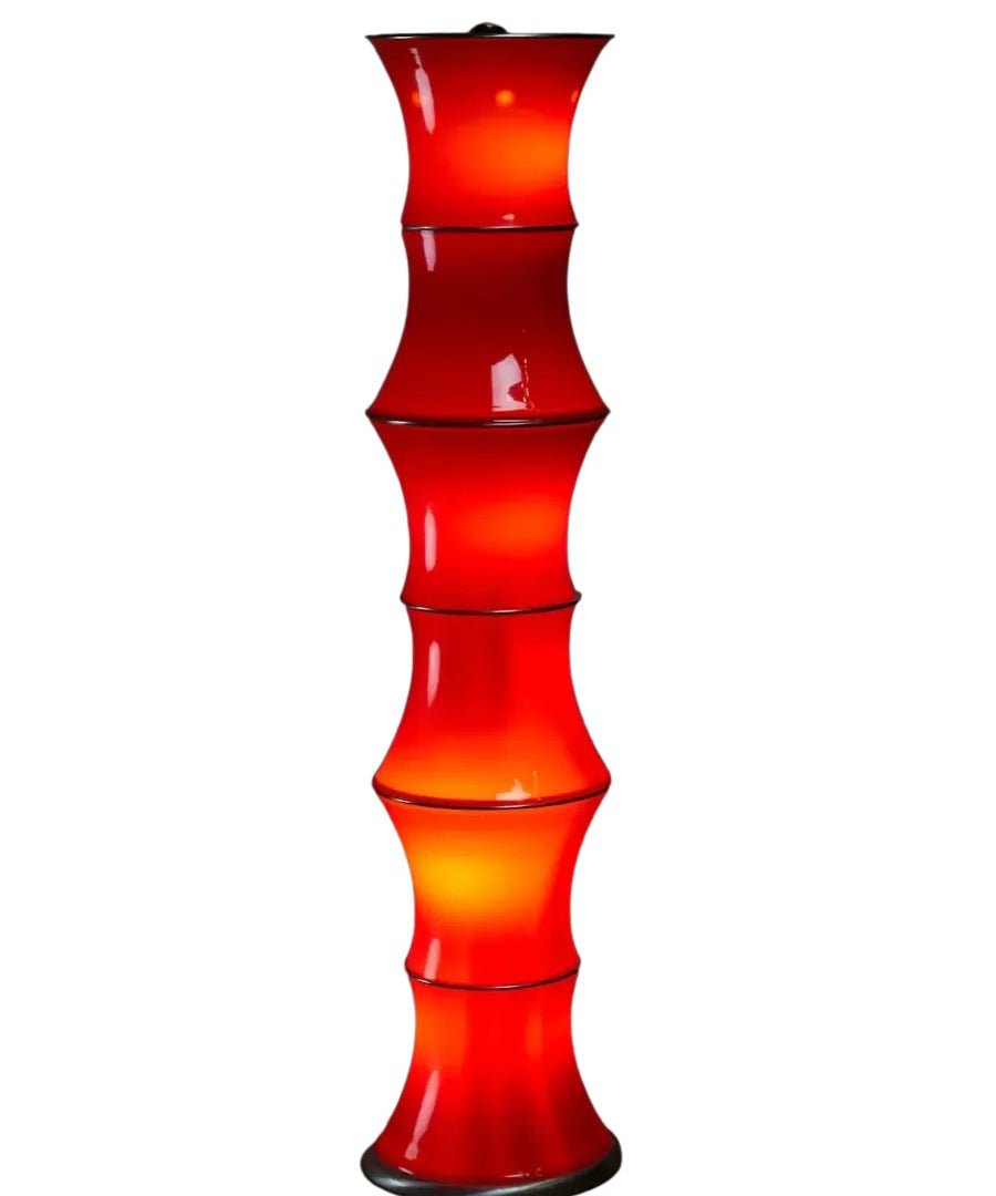 Glass_Bamboo_Floor_Lamp,_Tronconi,_1990s,_Italy