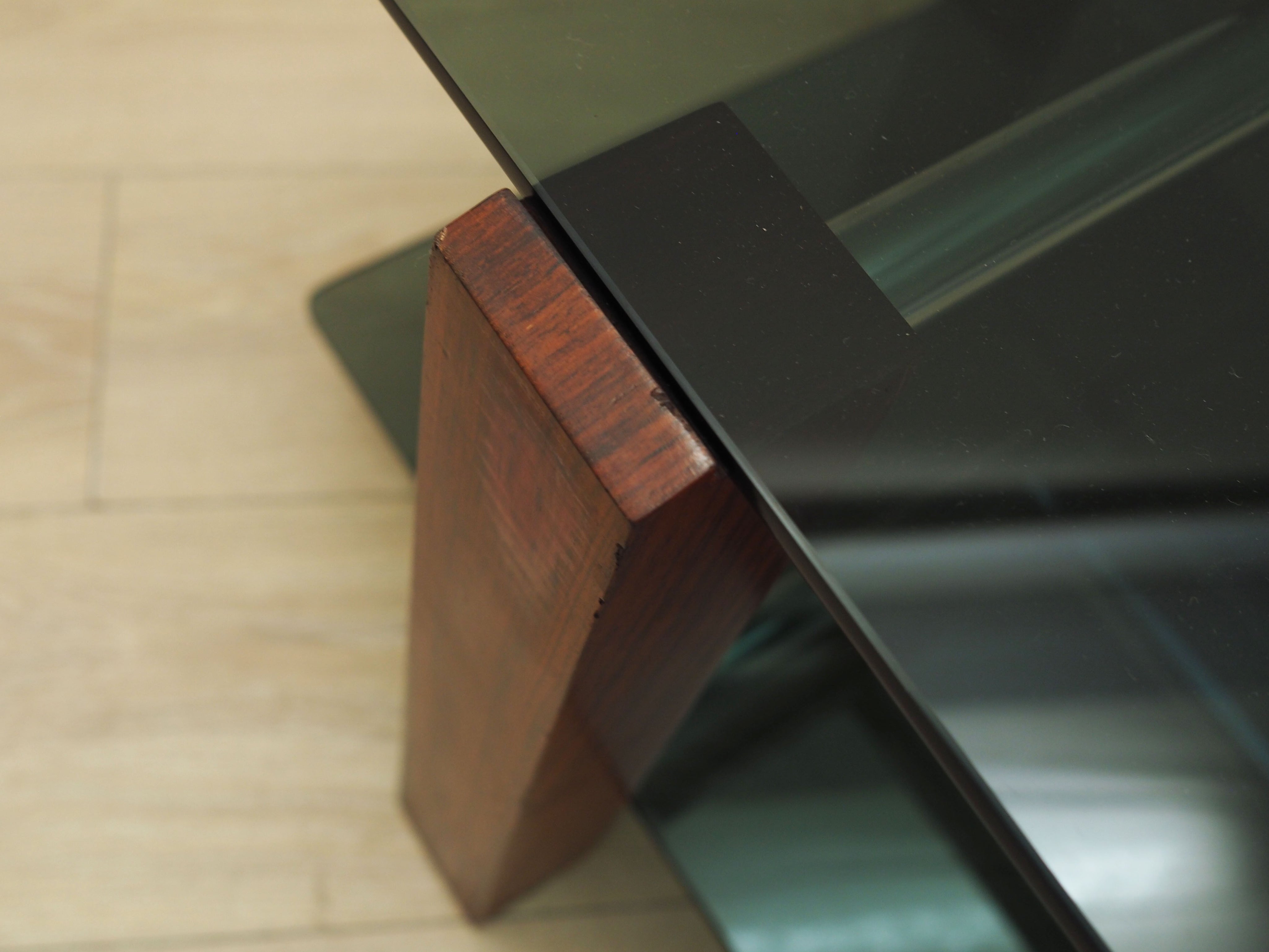 Glass_Coffee_Table,_Rosewood_Veneer,_Metal,_1970s,_Italy