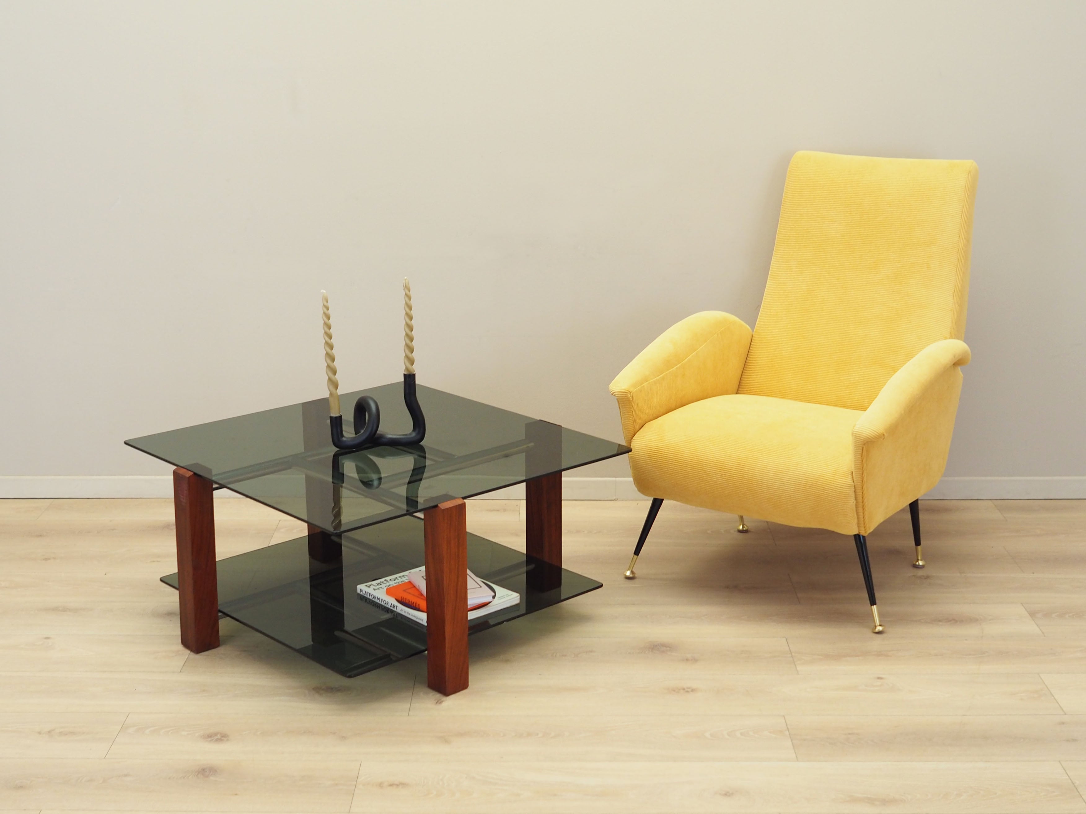 Glass_Coffee_Table,_Rosewood_Veneer,_Metal,_1970s,_Italy