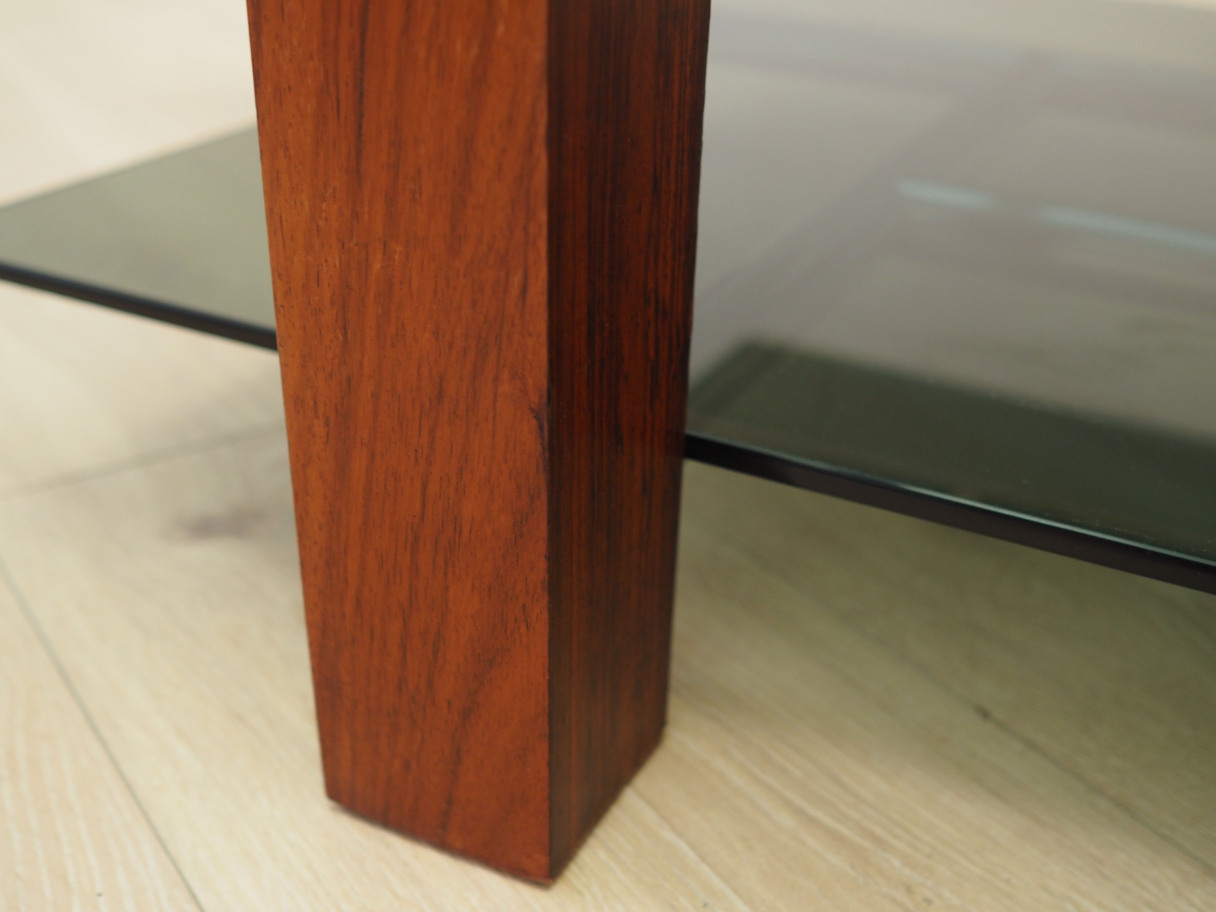 Glass_Coffee_Table,_Rosewood_Veneer,_Metal,_1970s,_Italy