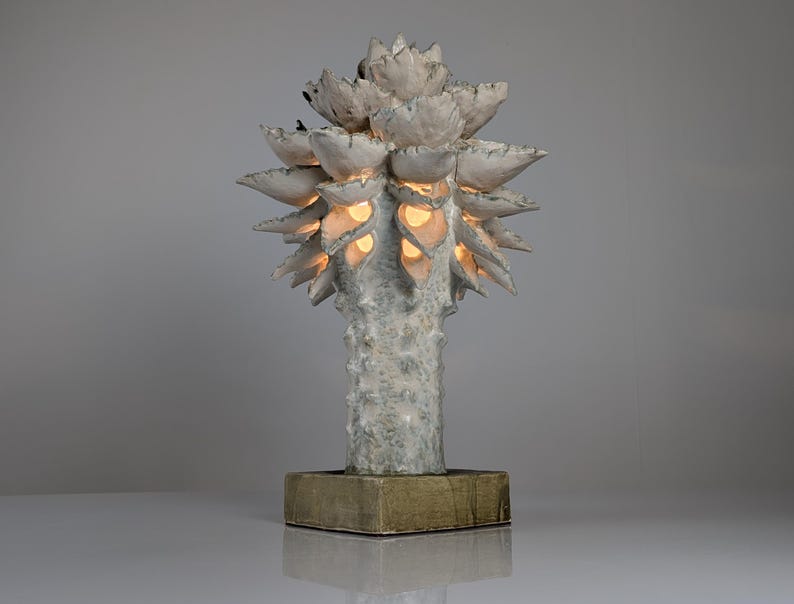 Glazed_Ceramic_Sculpture_Lamp_by_Birthe_Aksby,_Denmark,_1970s