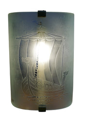 Swedish_Modern_Wall_Lamp_by_Glössner_&_Co.,_Etched_Frosted_Glass_and_Brass_Sconce,_1940s