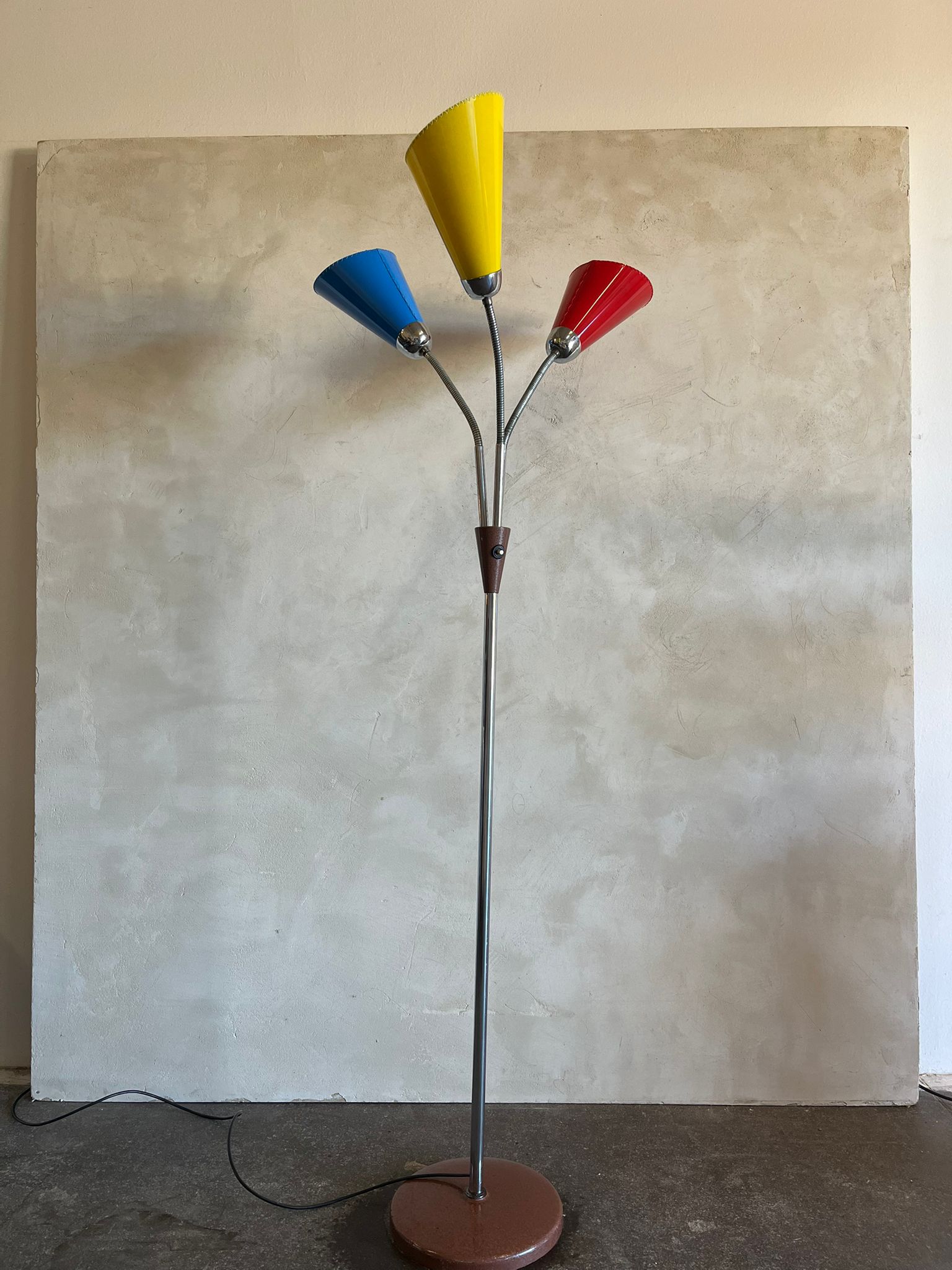 Goosenecks_Floor_Lamp_by_Lidokov_Boskovice,_1950s