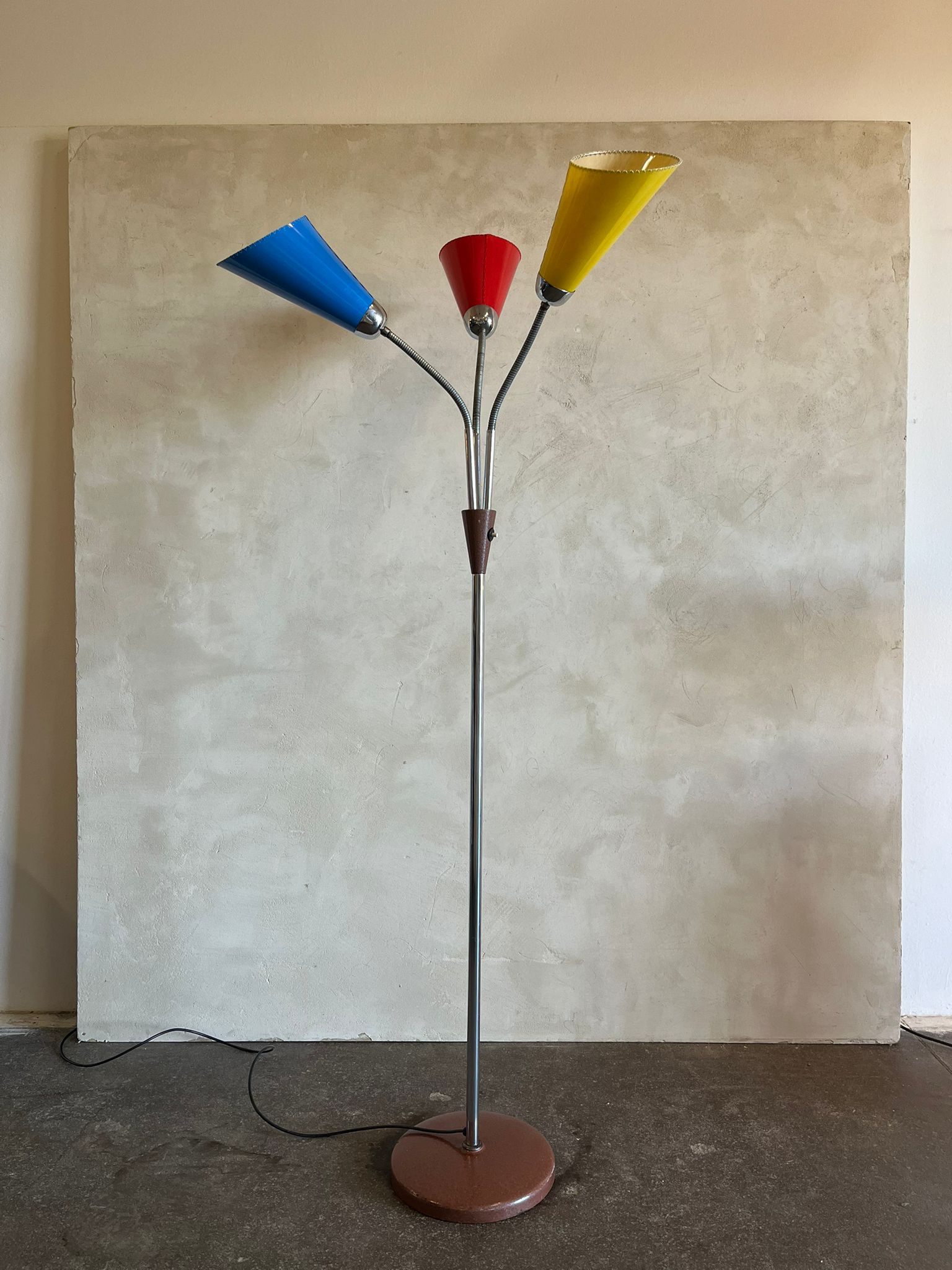 Goosenecks_Floor_Lamp_by_Lidokov_Boskovice,_1950s