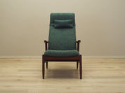 Danish_Modern_Green_Melange_Armchair,_1970s,_Denmark