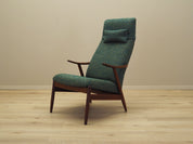 Danish_Modern_Green_Melange_Armchair,_1970s,_Denmark