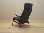 Danish_Modern_Green_Melange_Armchair,_1970s,_Denmark