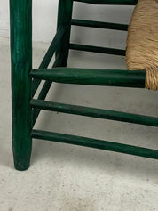 Green_Oak_Rush_Chair_in_the_Style_of_Charles_Dudouyt_and_Charlotte_Perriand,_1950s,_France