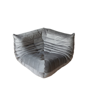 Grey_Velvet_Togo_Corner_Chair_by_Michel_Ducaroy_for_Ligne_Roset,_France