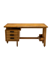 Guillerme_et_Chambron_Desk_in_Oak_for_Votre_Maison,_France_1960s