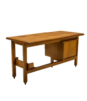 Guillerme_et_Chambron_Desk_in_Oak_for_Votre_Maison,_France_1960s