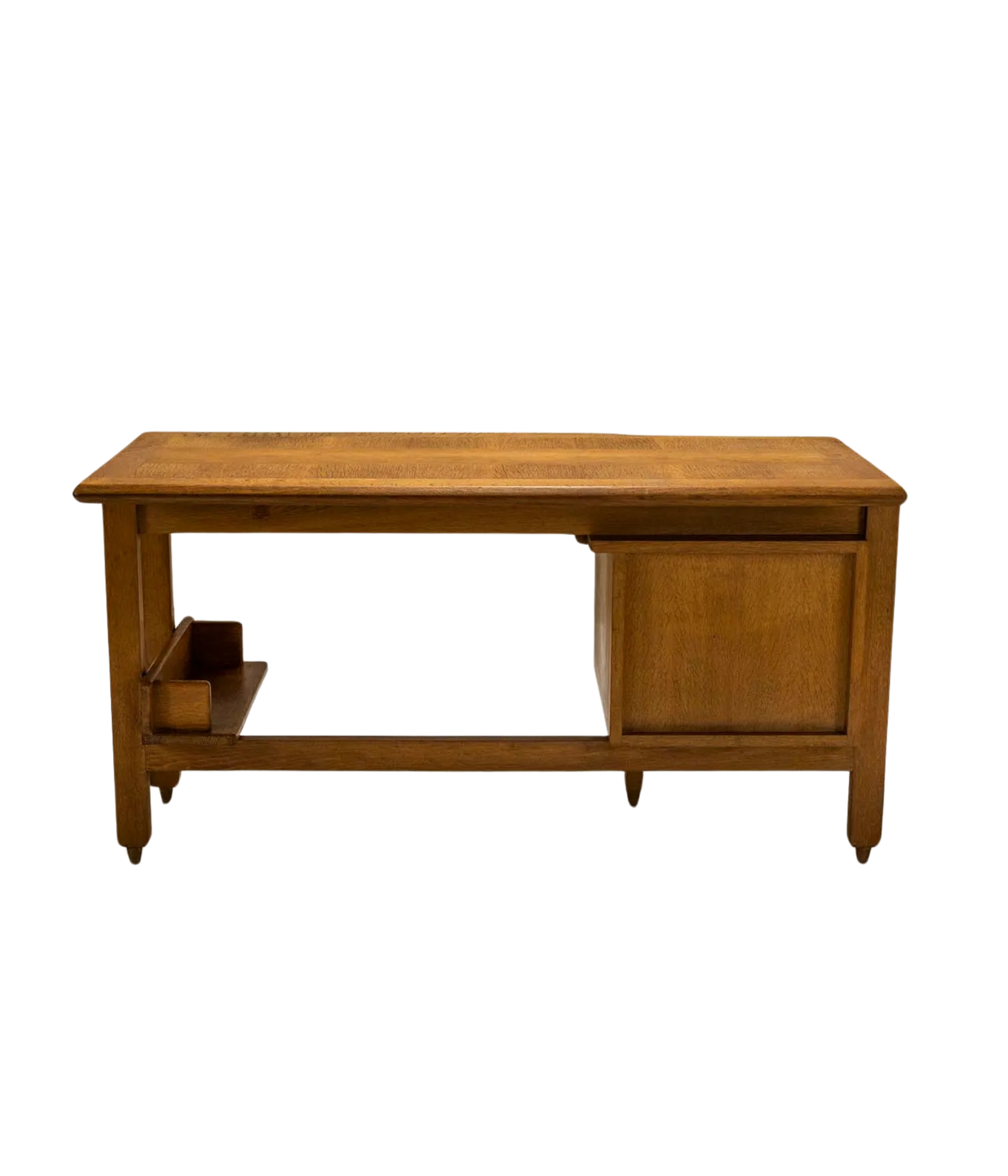 Guillerme_et_Chambron_Desk_in_Oak_for_Votre_Maison,_France_1960s