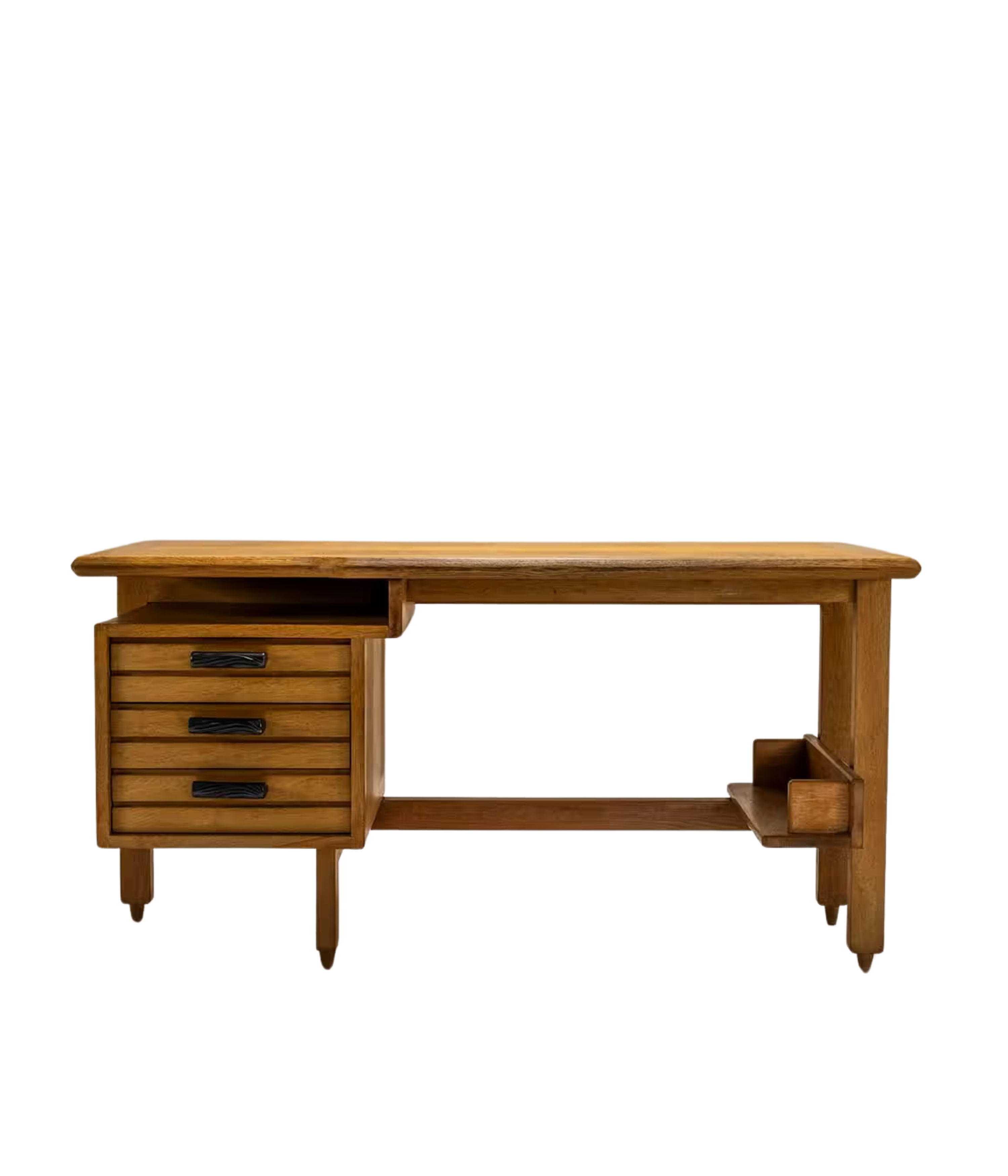 Guillerme_et_Chambron_Desk_in_Oak_for_Votre_Maison,_France_1960s