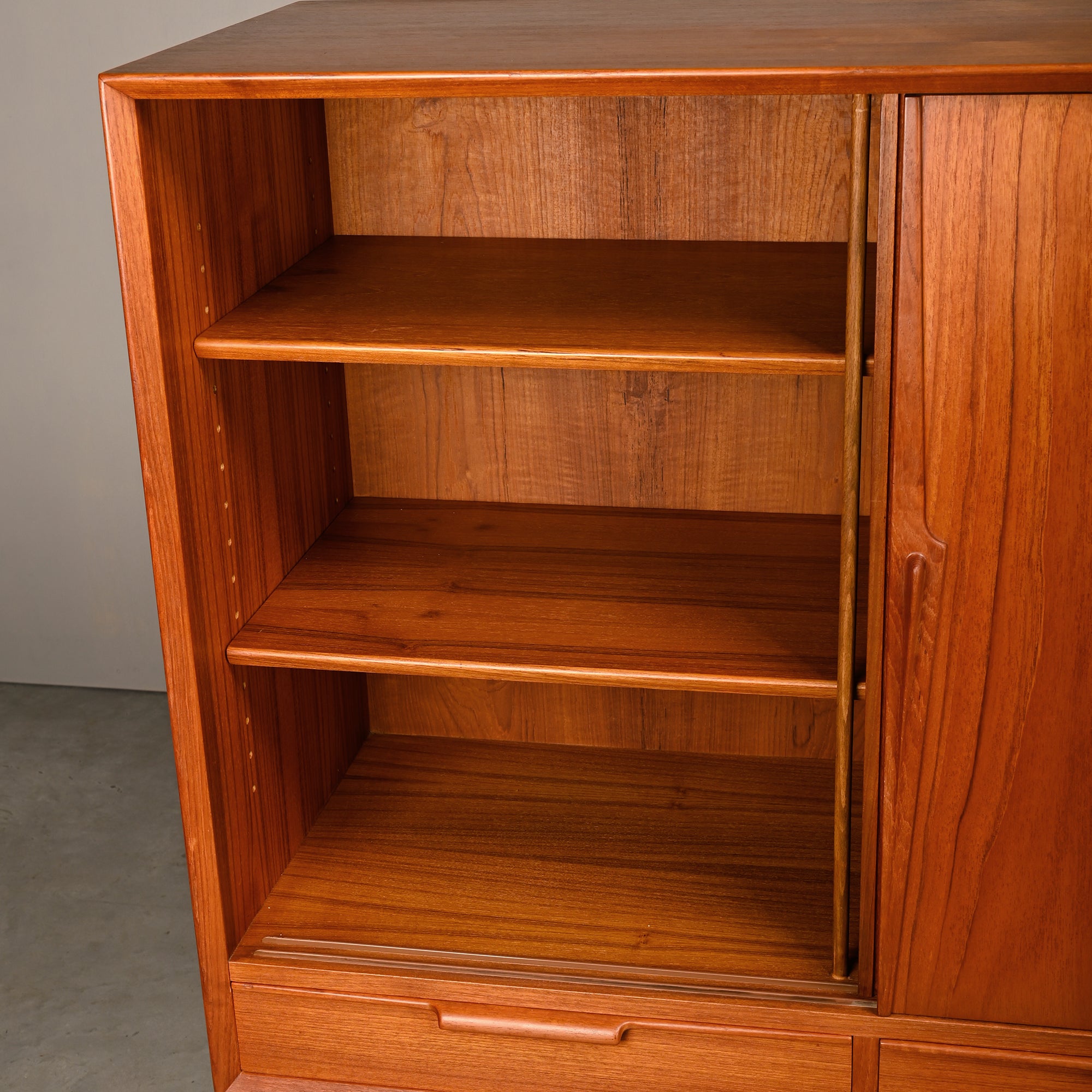 Model_17_Teak_Highboard_by_Gunni_Omann_for_Omann_Jun_Møbelfabrik,_Denmark,_1960s
