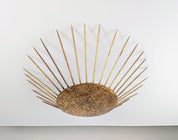Hammered_Gold_Sun_Pendant_Lamp,_Neoclassical_Style_1970s