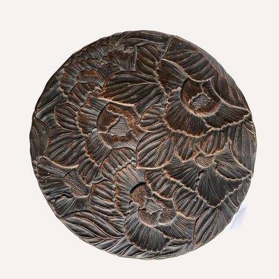 Hand_Carved_Floral_Side_Table_or_Plant_Stand,_Meiji_Period,_1905,_Japan