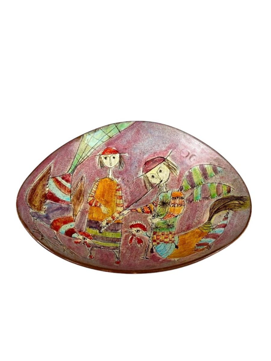 Hand-Painted_Ceramic_Decorative_Plate_by_Baratti_Pesaro,_Italy,_1970s