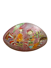 Hand-Painted_Ceramic_Decorative_Plate_by_Baratti_Pesaro,_Italy,_1970s